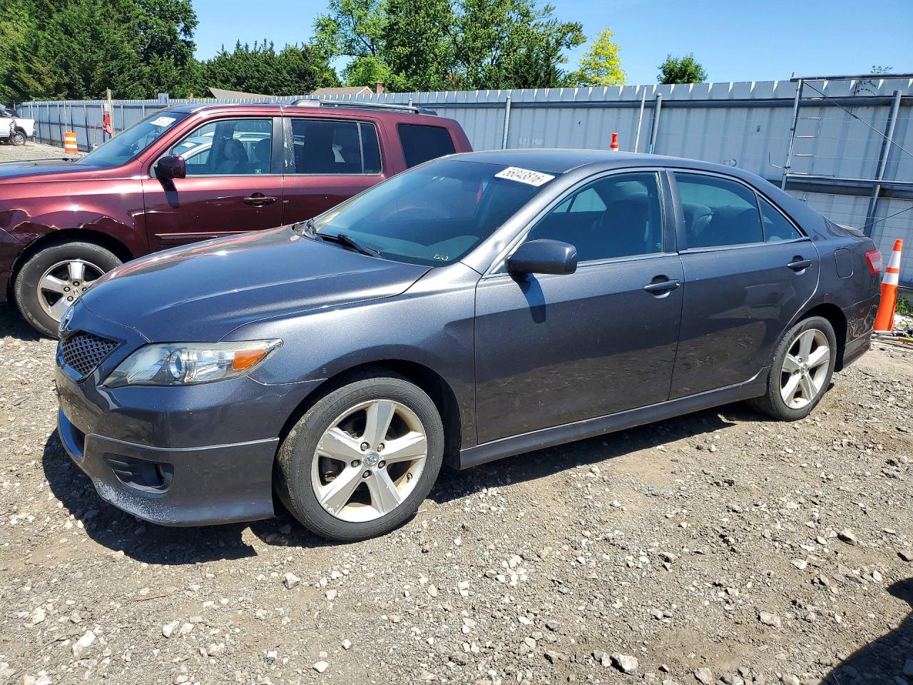 2011 Toyota Camry Se Серый vin: 4T1BF3EK9BU614071