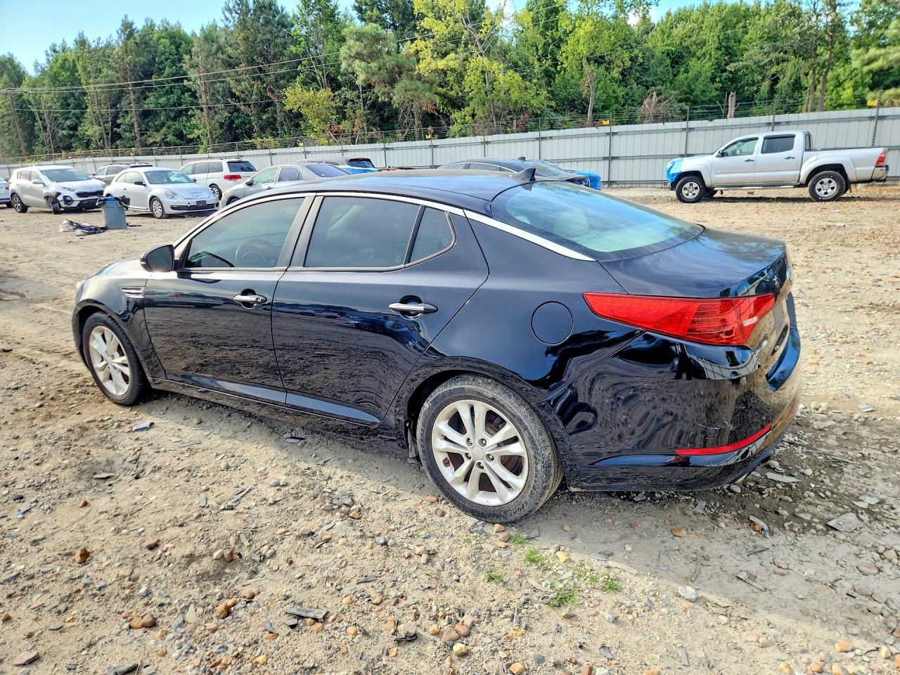 2013 Kia Optima Lx Черный vin: 5XXGM4A77DG123921