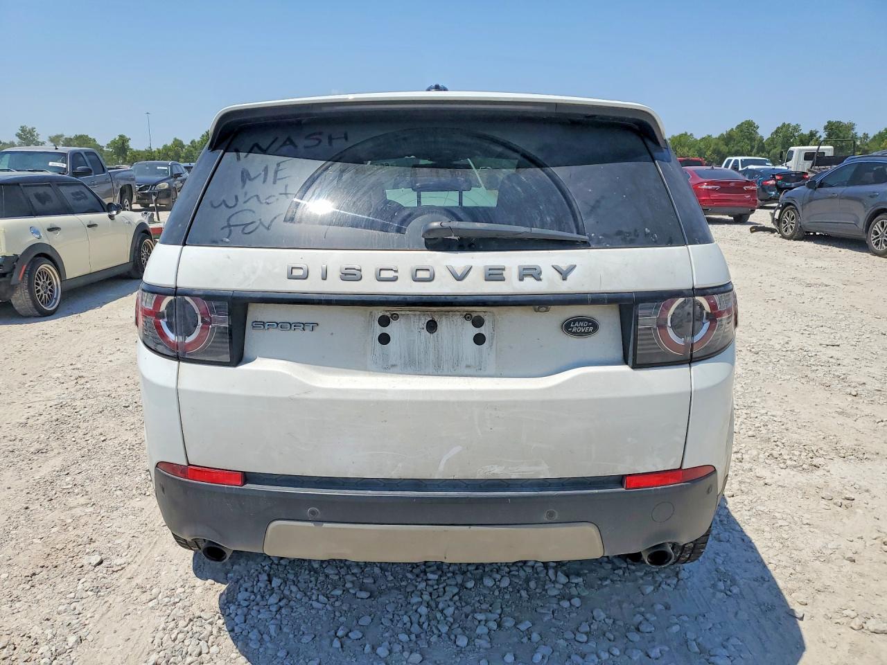 2015 Land Rover Discovery Sport Hse White vin: SALCR2BGXFH538541