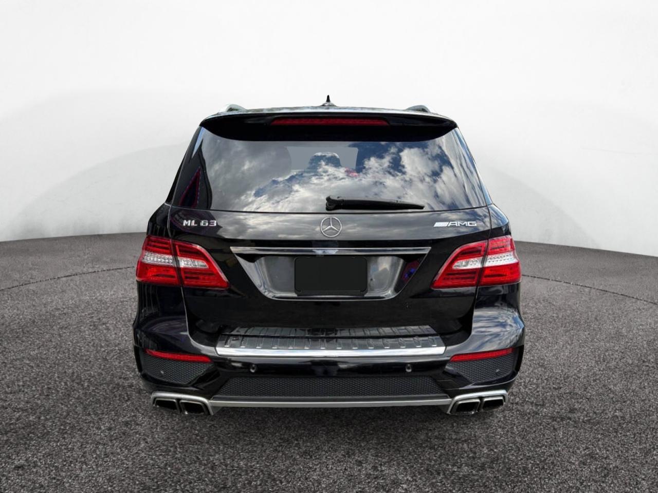 2012 Mercedes-benz Ml 63 Amg Black vin: 4JGDA7EB3CA067753