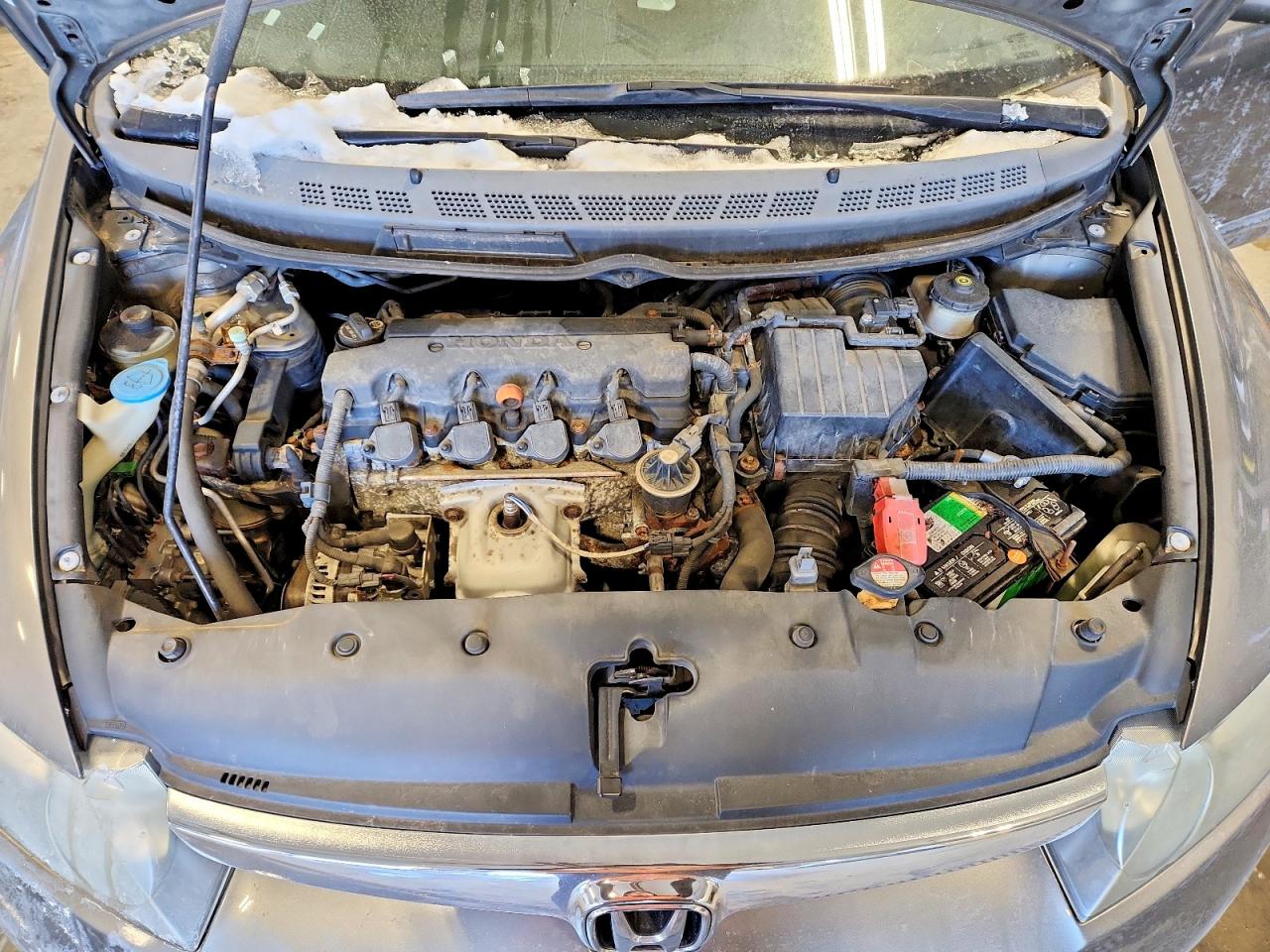 2008 Honda Civic Lx Gray vin: 1HGFA16548L020697