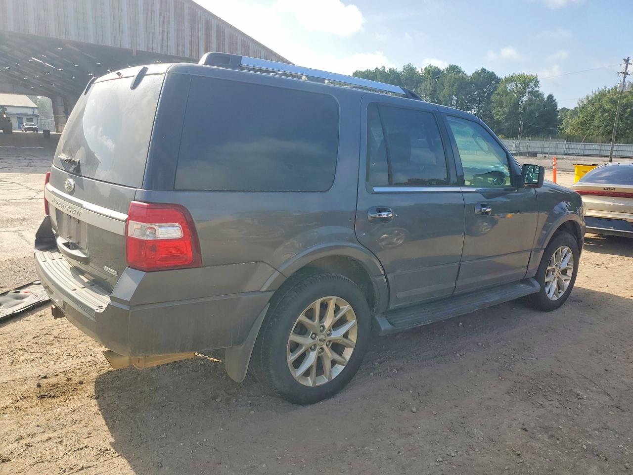 2015 Ford Expedition Limited Gray vin: 1FMJU1KT6FEF07353