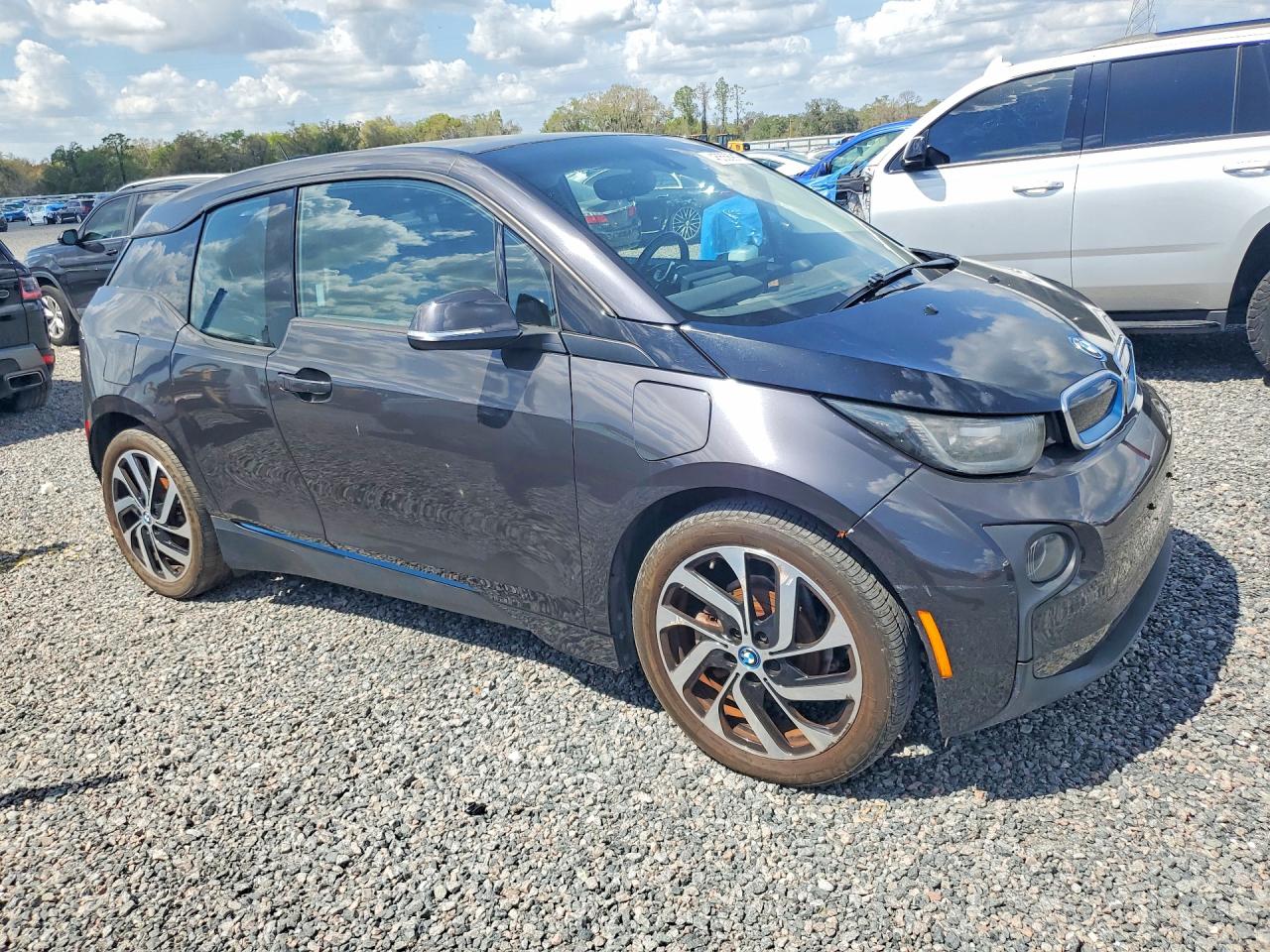 2014 Bmw I3 Rex Gray vin: WBY1Z4C59EV276615
