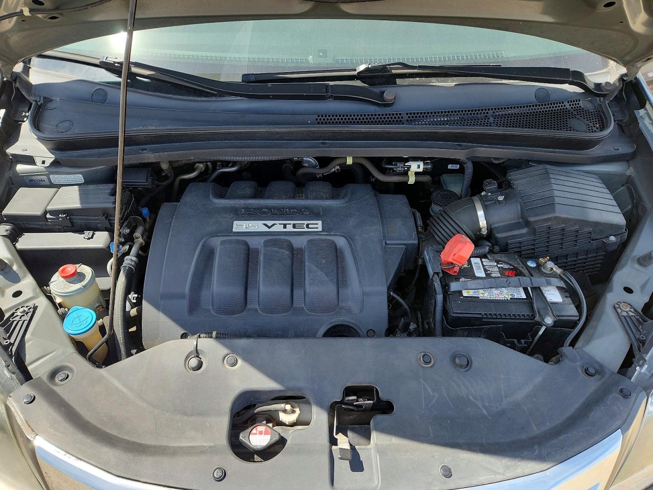 2008 Honda Odyssey Ex Gray vin: 5FNRL38458B507352