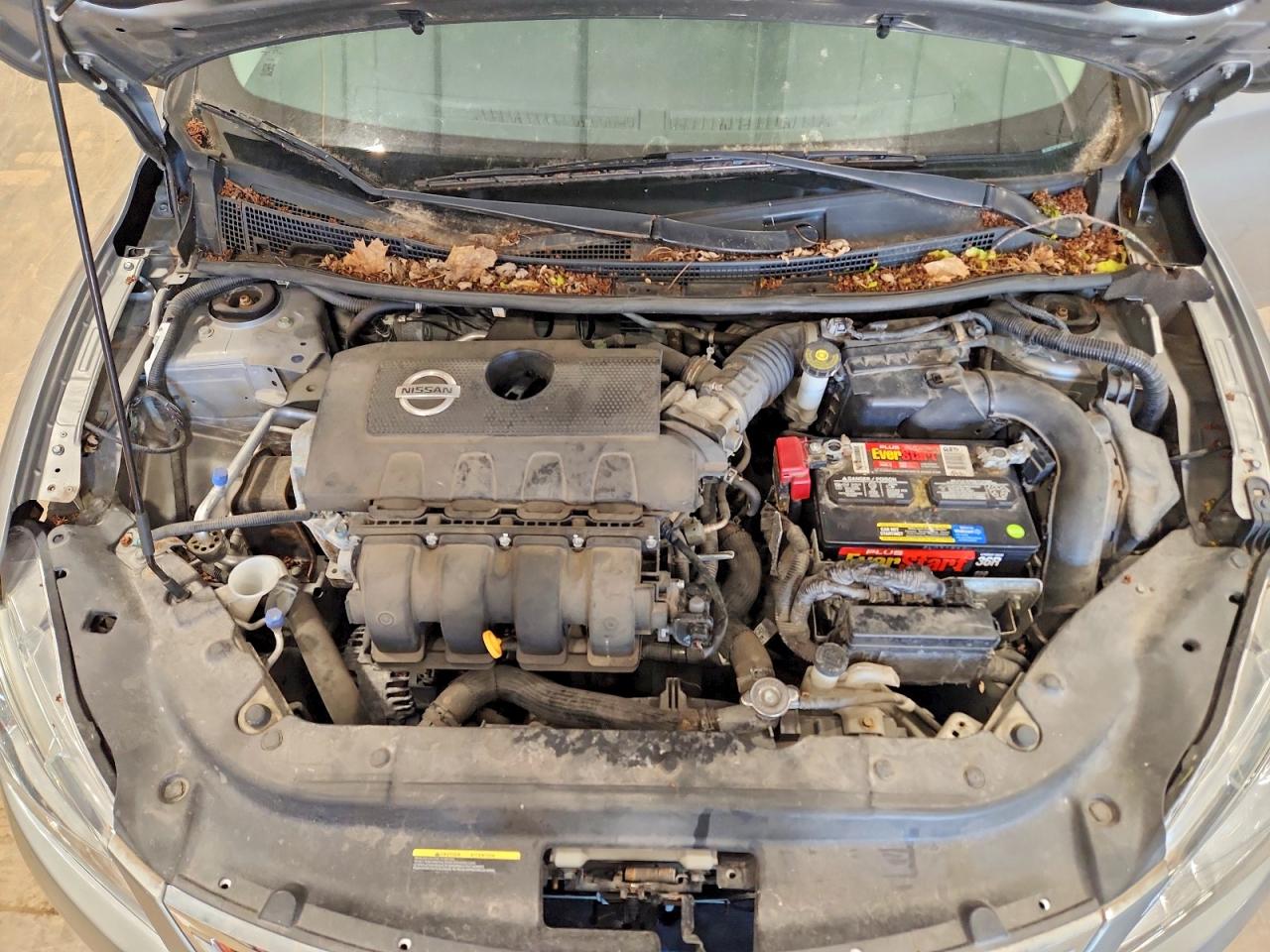 2014 Nissan Sentra Sv Gray vin: 3N1AB7AP8EY265770