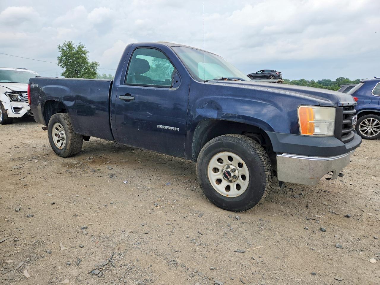 2012 Gmc Sierra K1500 Blue vin: 1GTN2TEX6CZ228561