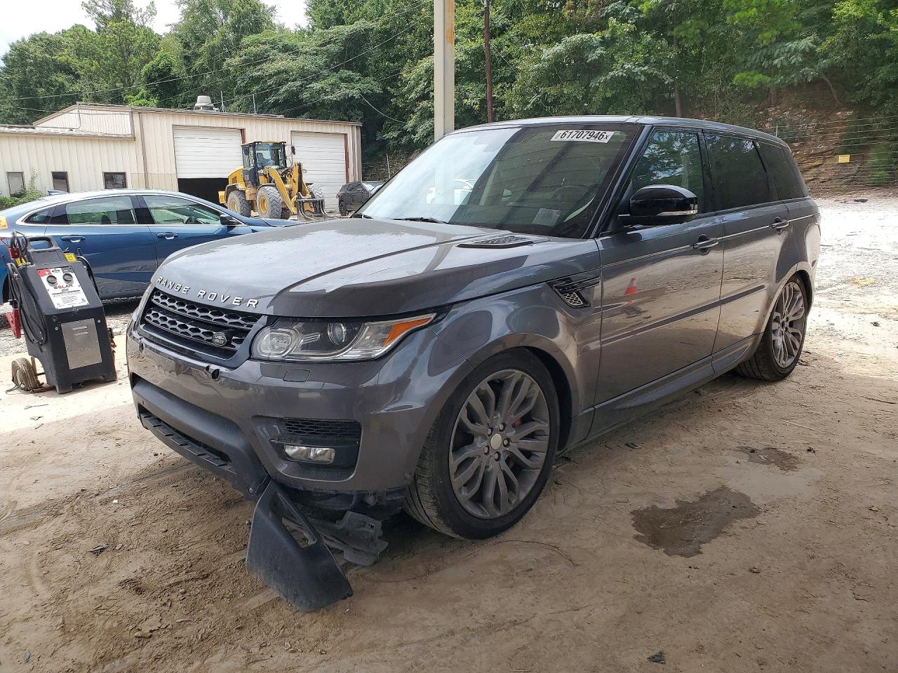 2014 Land Rover Range Rover Sport Autobiography Gray vin: SALWV2EF3EA330553