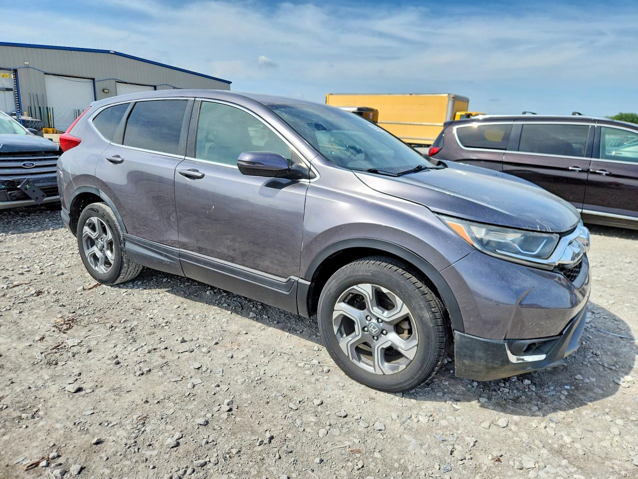 2017 Honda Cr-v Exl Серый vin: 5J6RW2H82HL012523