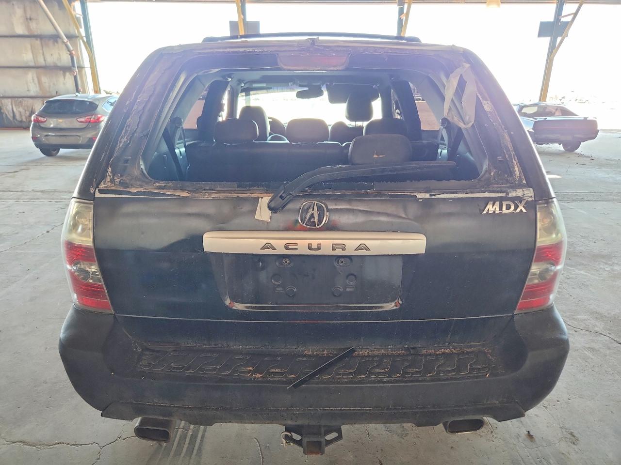 2006 Acura Mdx Touring Black vin: 2HNYD186X6H549628