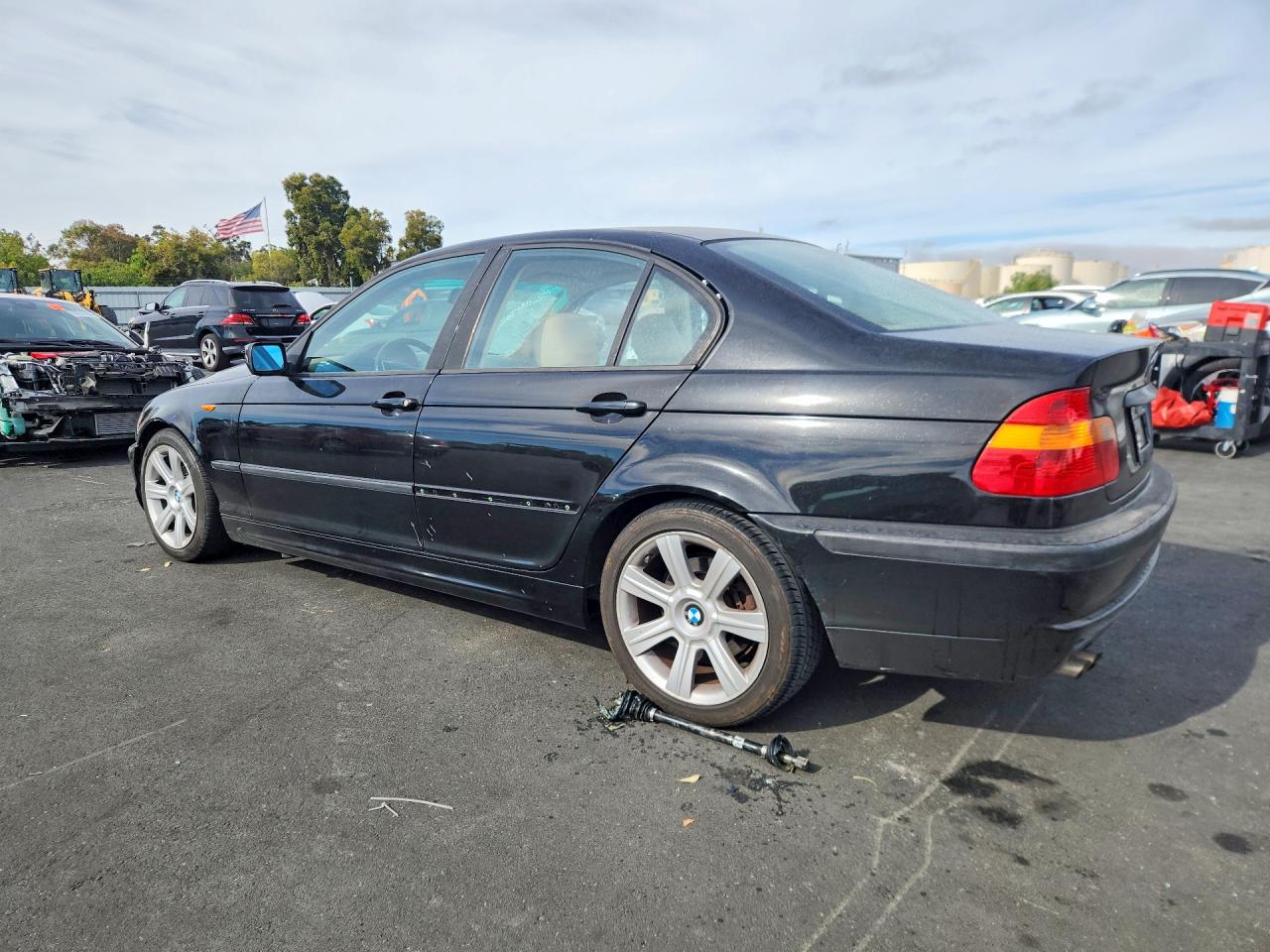 2002 Bmw 325 I Black vin: WBAEV33482KL76862
