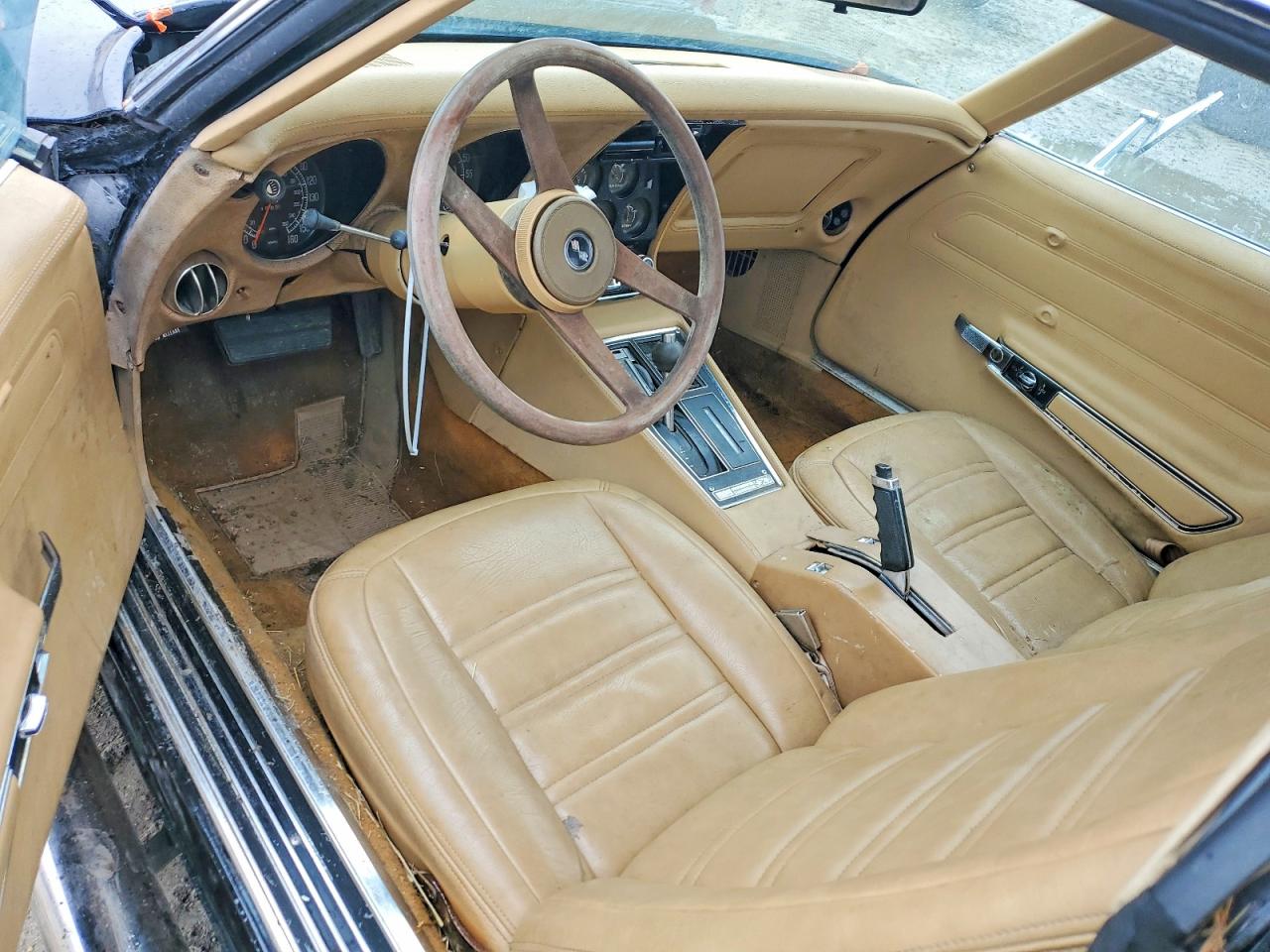 1976 Chevrolet Corvette Black vin: 1Z37L6S439227