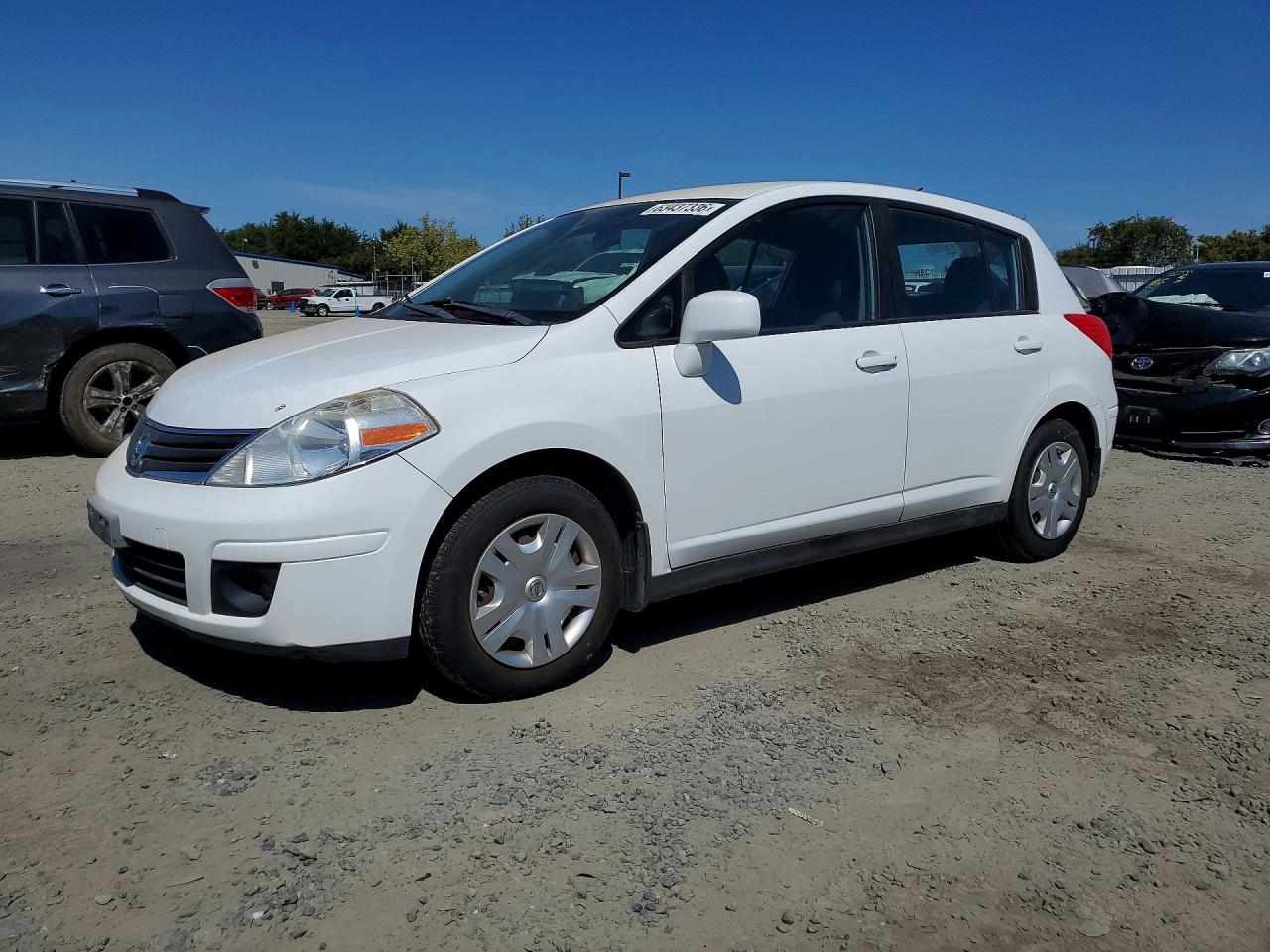 2012 Nissan Versa 1.8 S White vin: 3N1BC1CP2CK239449