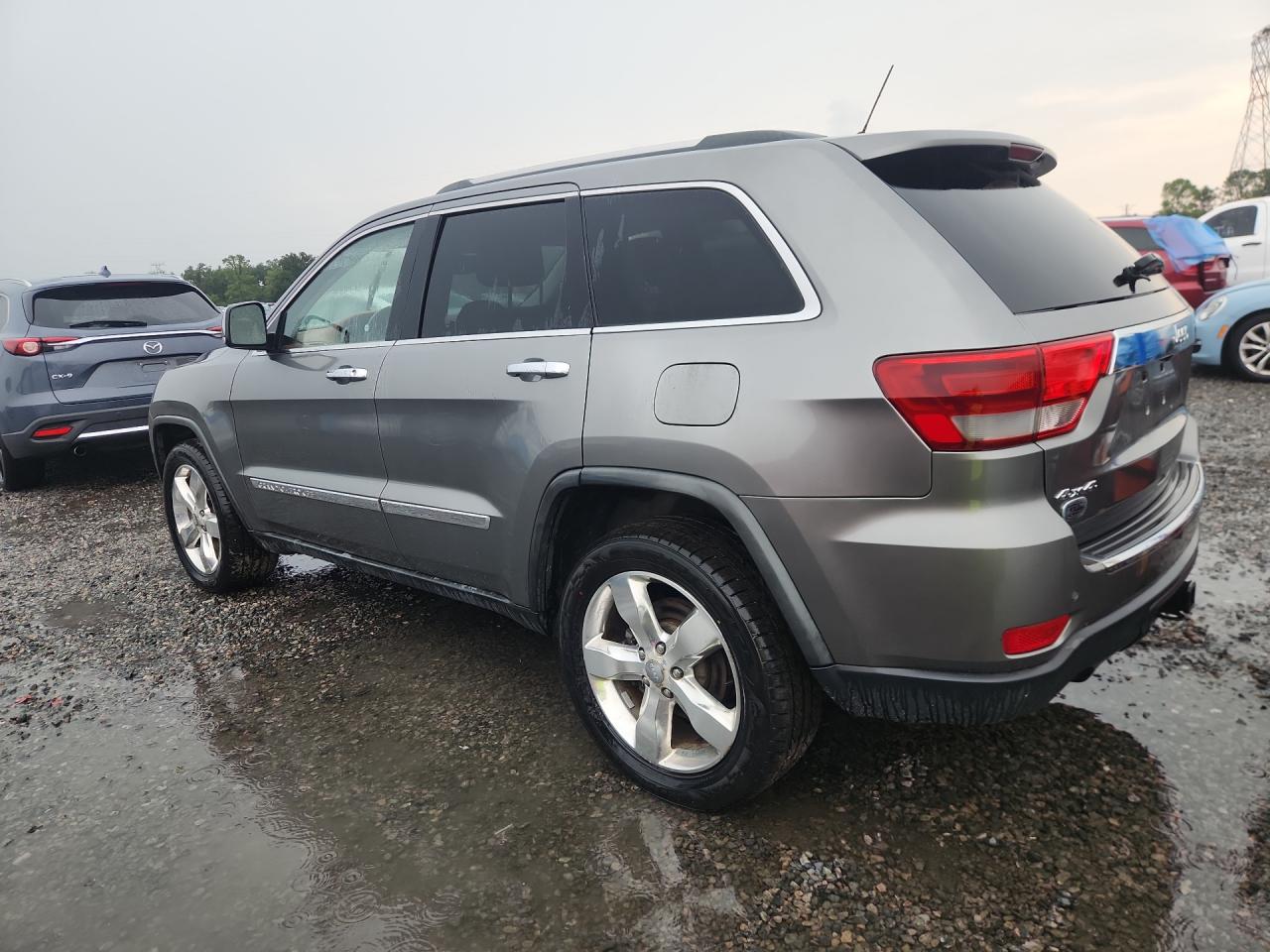 2012 Jeep Grand Cherokee Overland Серый vin: 1C4RJFCT5CC148810