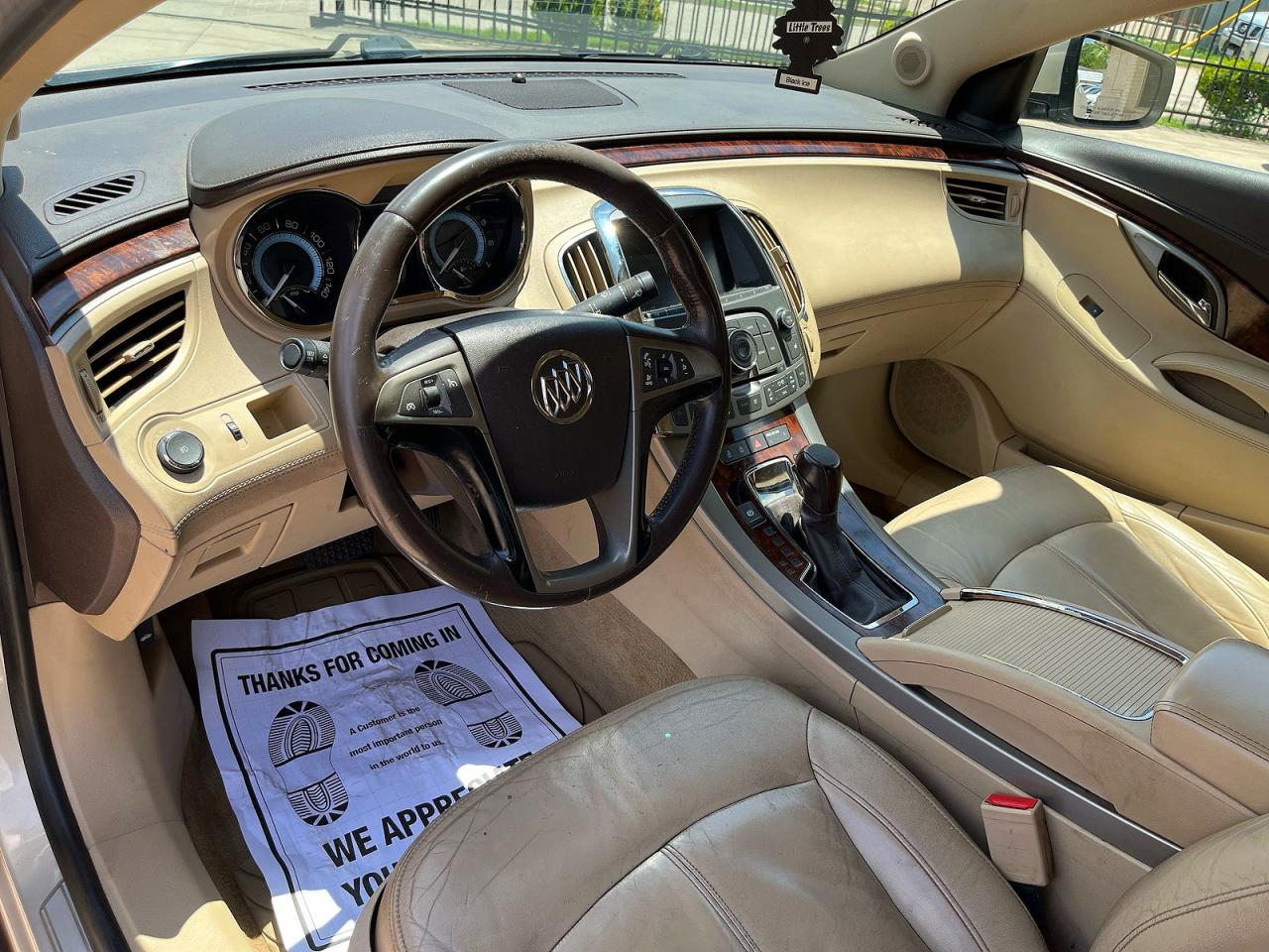 2012 Buick Lacrosse Cream vin: 1G4GC5ERXCF267895