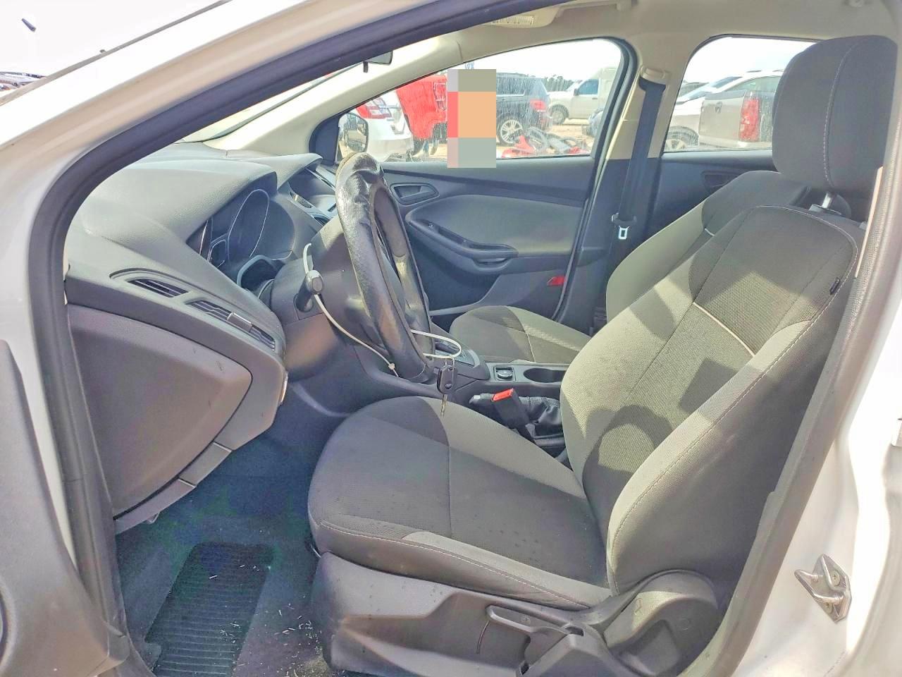 2014 Ford Focus S White vin: 1FADP3E20EL432804