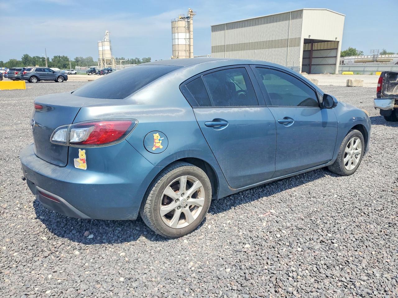2010 Mazda 3 I Blue vin: JM1BL1SF6A1143070