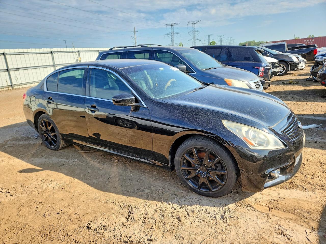 2012 Infiniti G37 Sedan X Black vin: JN1CV6ARXCM681024