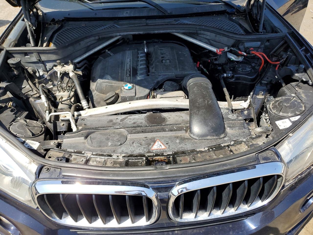 2015 Bmw X5 Xdrive35i Blue vin: 5UXKR0C57F0K67097