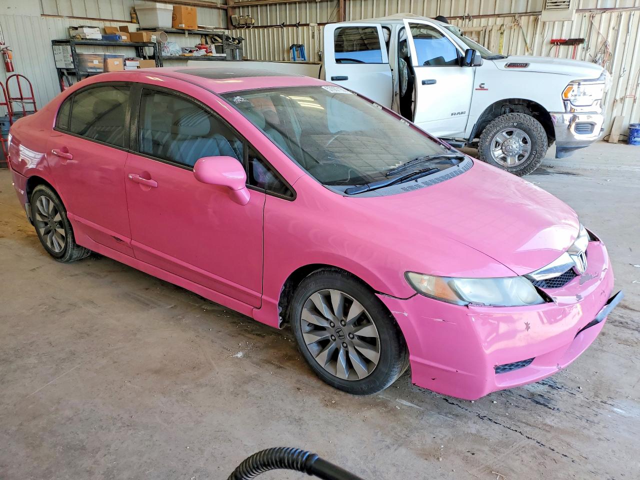 2010 Honda Civic Exl Розовый vin: 2HGFA1F91AH528079