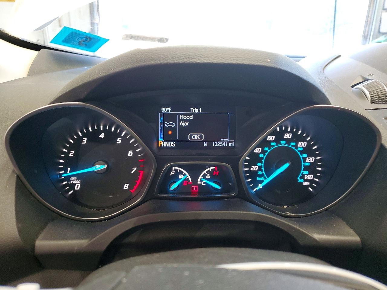 2016 Ford Escape Titanium White vin: 1FMCU9JX0GUB85277