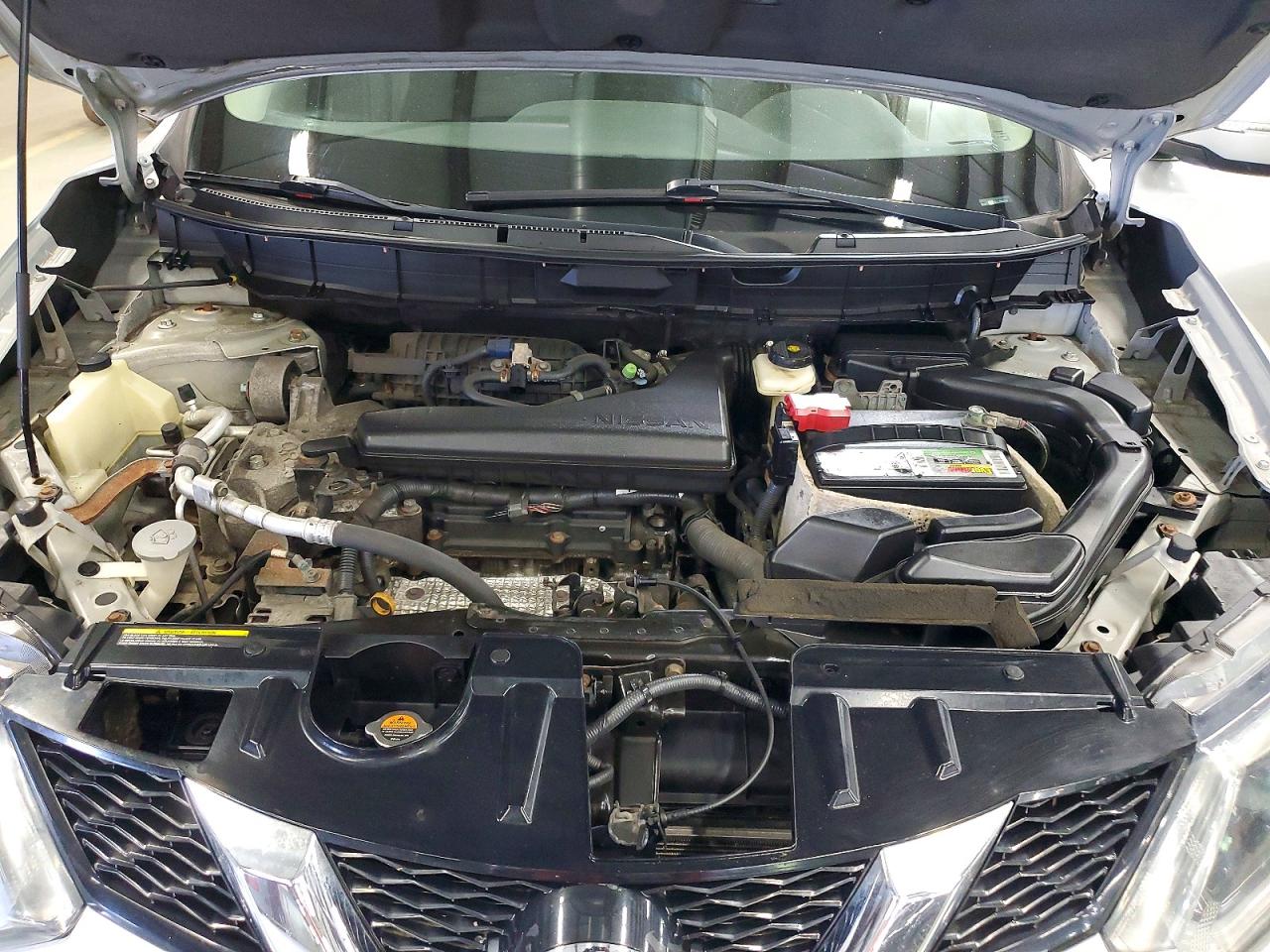 2014 Nissan Rogue Sv Silver vin: 5N1AT2MV9EC792714