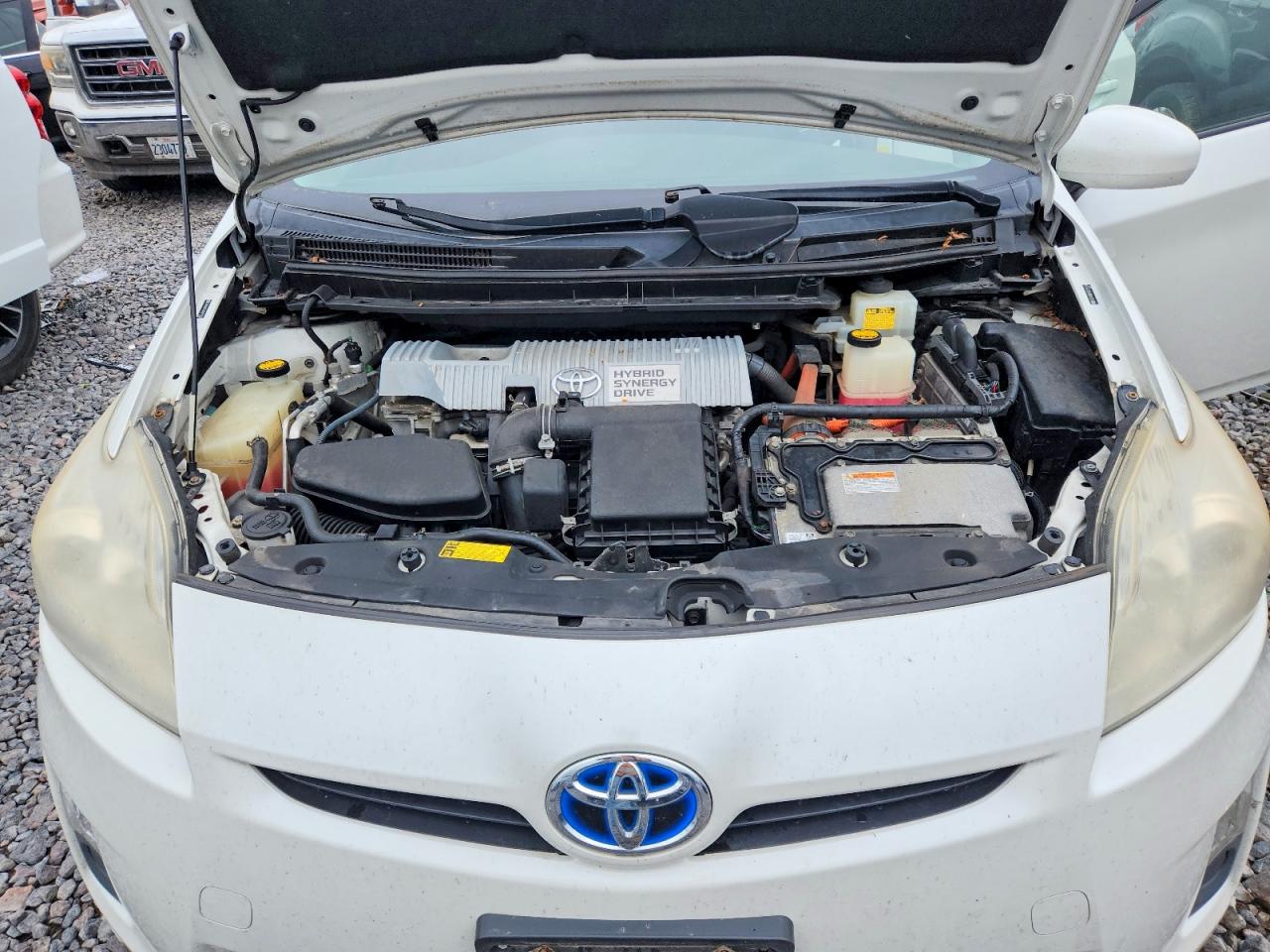 2011 Toyota Prius Two White vin: JTDKN3DU4B0275124