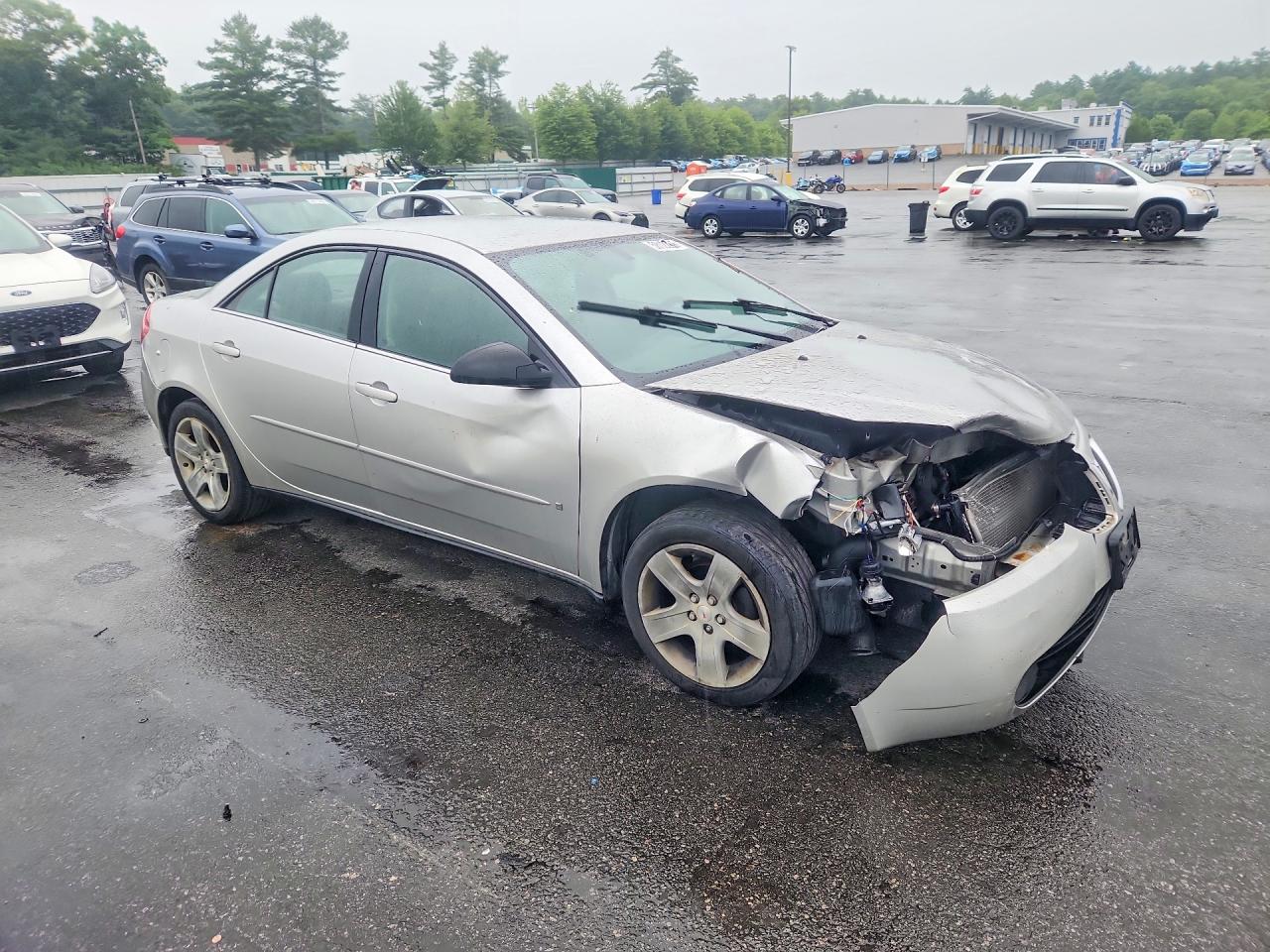 2007 Pontiac G6 Base Silver vin: 1G2ZG58B074225130