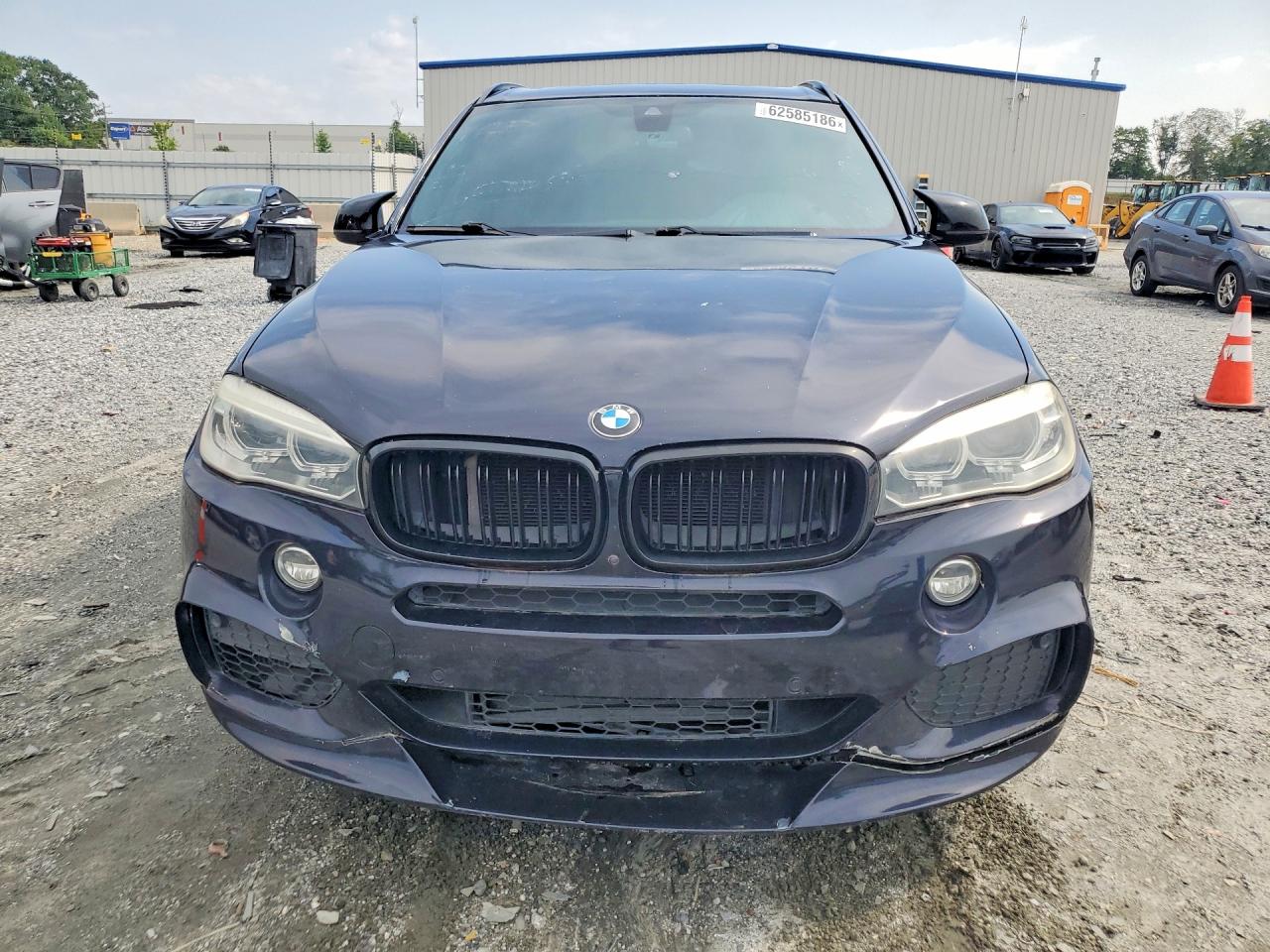 2015 Bmw X5 Xdrive50i Blue vin: 5UXKR6C53F0J79134