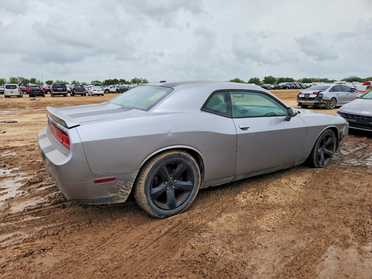 2013 Dodge Challenger R/t Silver vin: 2C3CDYBTXDH619489