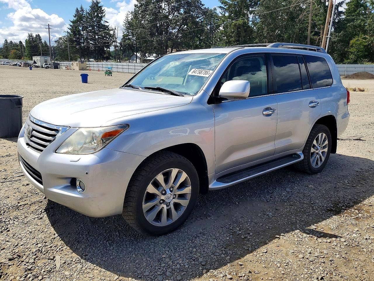 2010 Lexus Lx 570 Серебряный vin: JTJHY7AX2A4042032