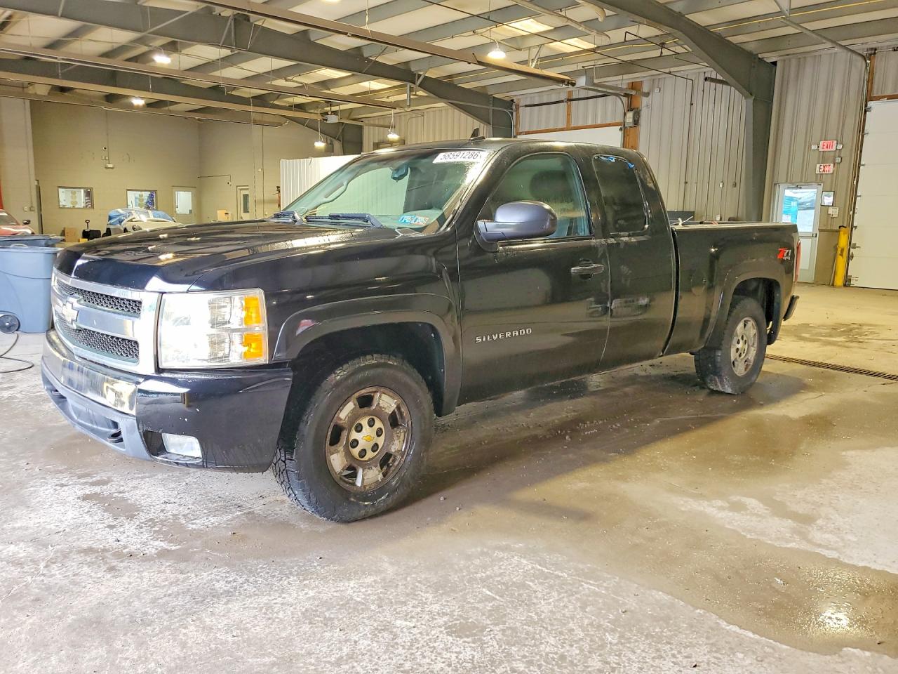 2011 Chevrolet Silverado K1500 Lt Black vin: 1GCRKSE33BZ242876