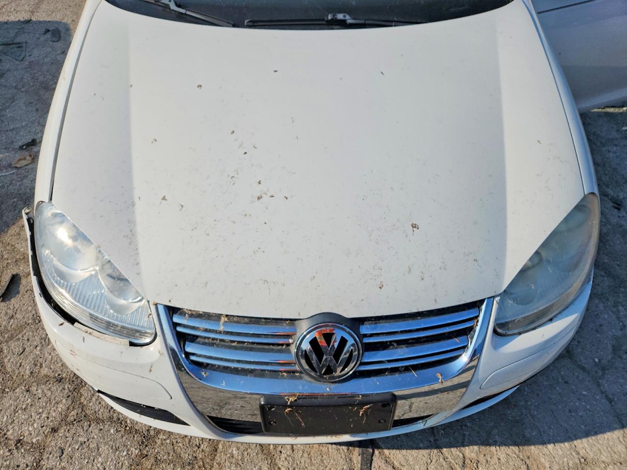 2010 Volkswagen Jetta Se White vin: 3VWRZ7AJ7AM033196