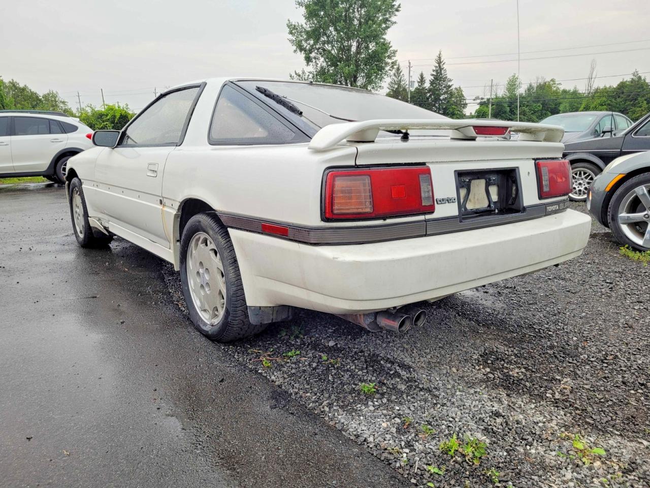 1988 Toyota Supra Turbo White vin: JT2MA71J9J0092766