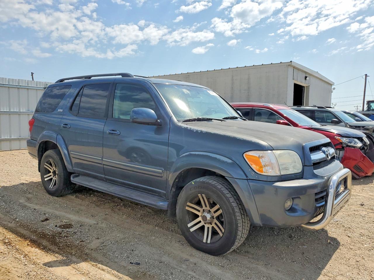 2006 Toyota Sequoia Sr5 Blue vin: 5TDBT44A06S262780