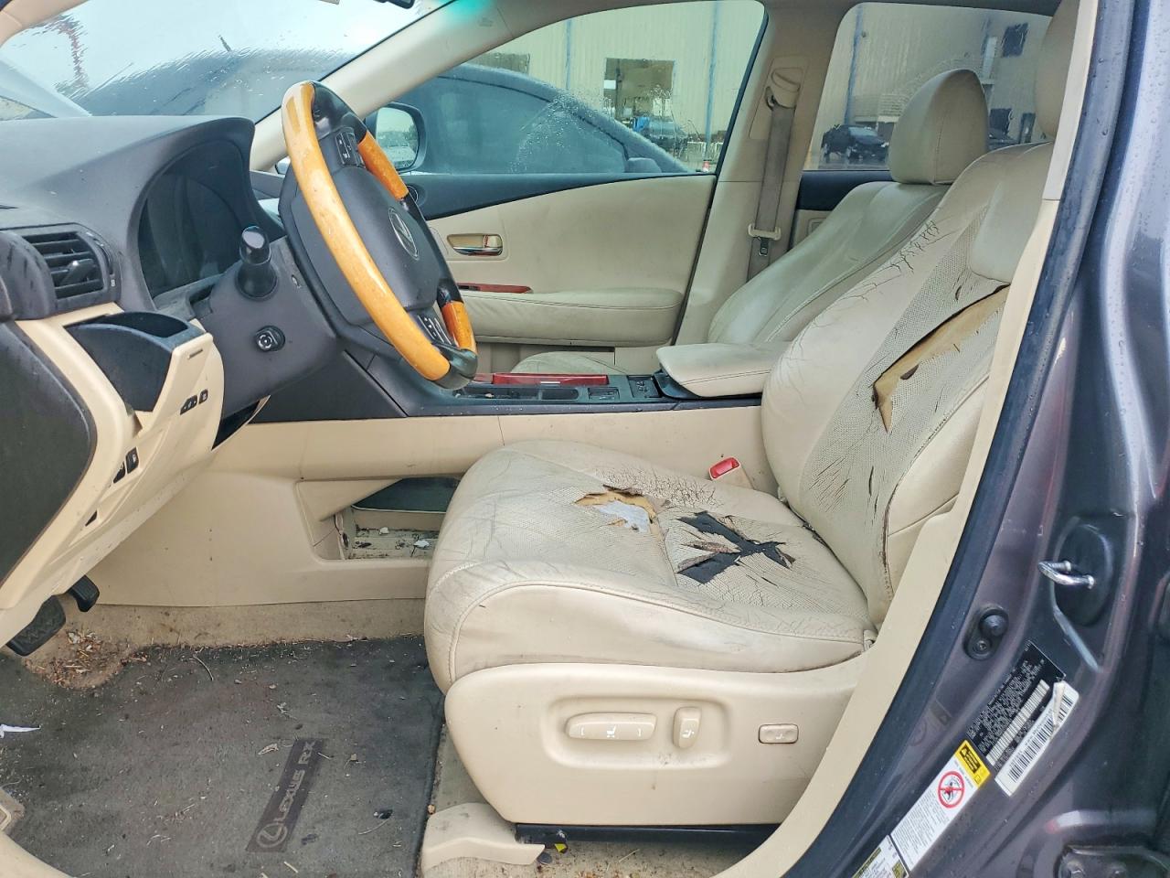 2012 Lexus Rx 350 Gray vin: 2T2ZK1BA6CC068645