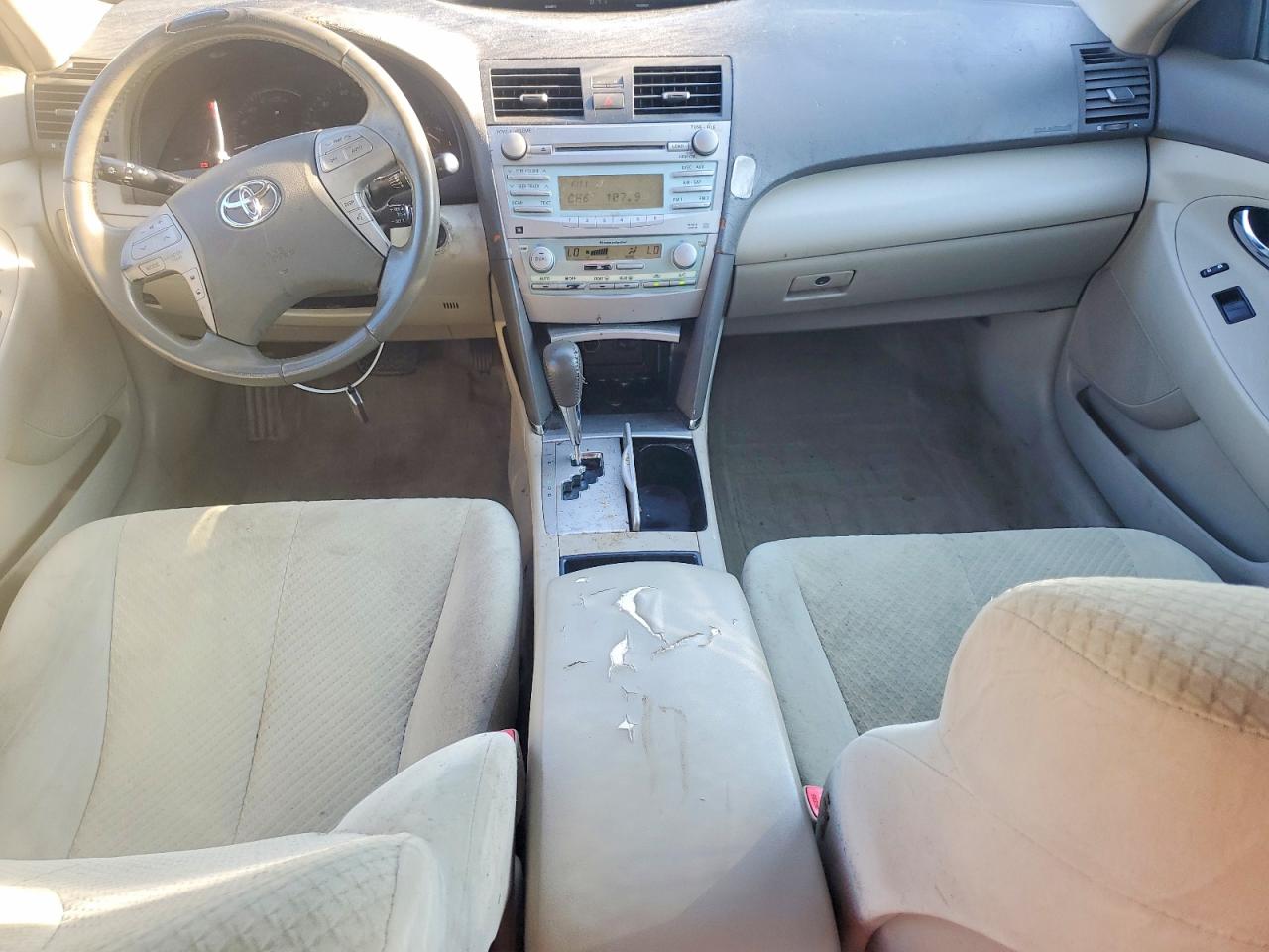 2007 Toyota Camry Hybrid Black vin: JTNBB46K873025624