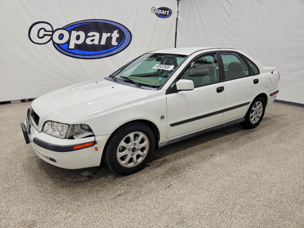 2002 Volvo S40 1.9t White vin: YV1VS29512F829714