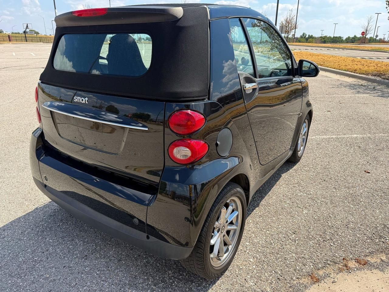 2009 Smart Fortwo Passion Черный vin: WMEEK31X99K268402