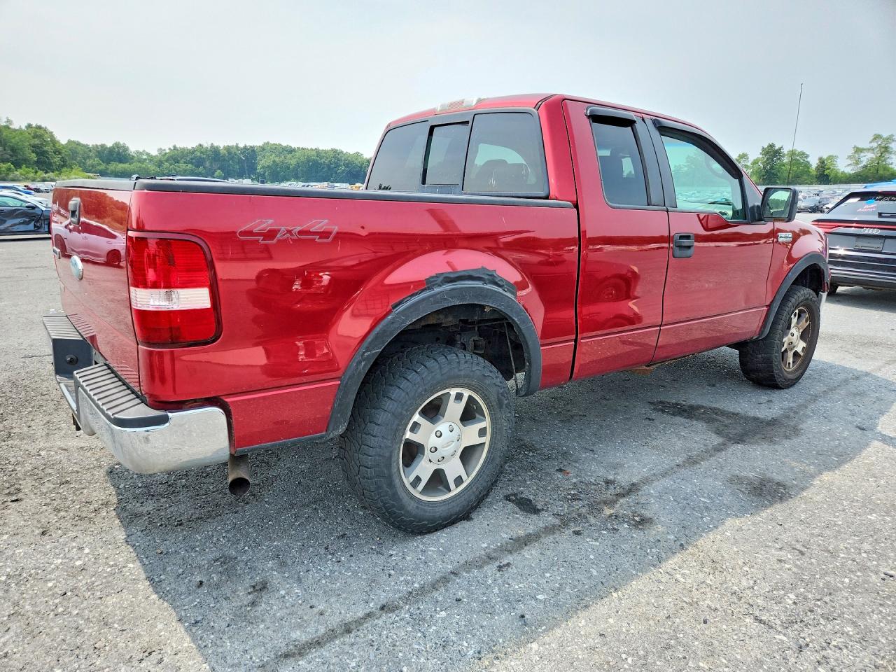 2008 Ford F150 Red vin: 1FTPX14V48FB28109