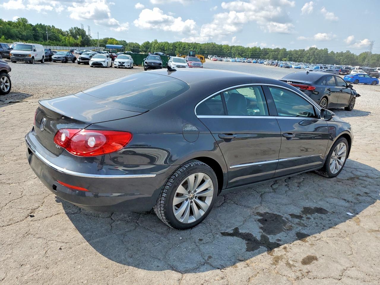 2012 Volkswagen Cc Sport Gray vin: WVWMN7AN3CE541332
