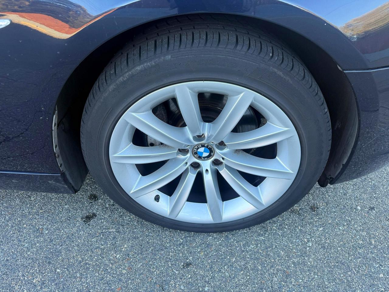 2007 Bmw 750 Синий vin: WBAHN83507DT68768