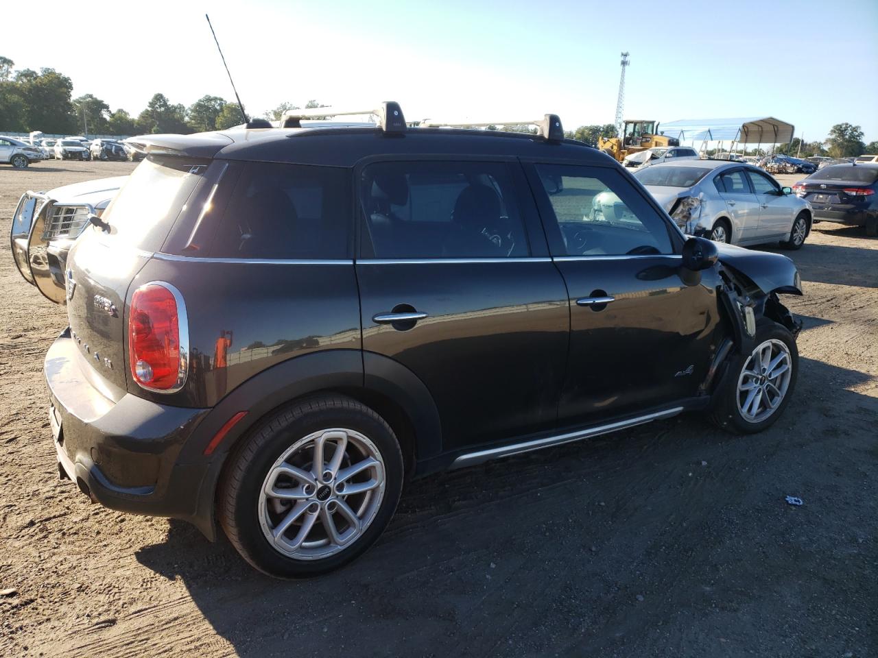 2015 Mini Cooper S Countryman Угольный vin: WMWZC5C57FWP46984