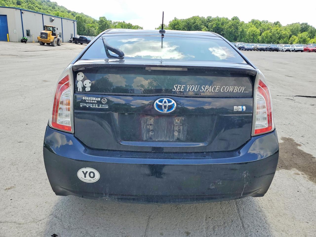 2013 Toyota Prius Three Black vin: JTDKN3DU4D5638348