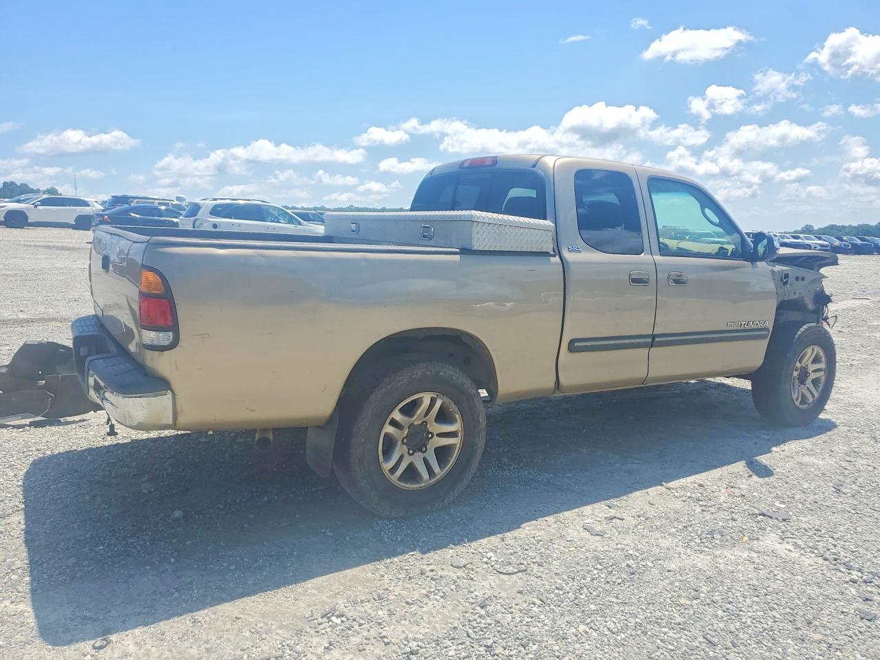 2003 Toyota Tundra Sr5 Желто-коричневый vin: 5TBRN34153S420618