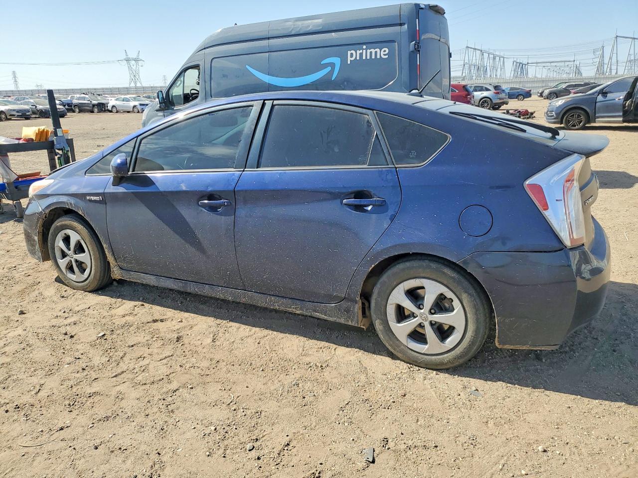 2012 Toyota Prius Four Синий vin: JTDKN3DU3C1547366