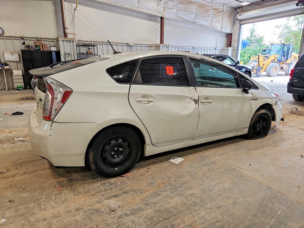 2012 Toyota Prius Four Белый vin: JTDKN3DU3C1500502