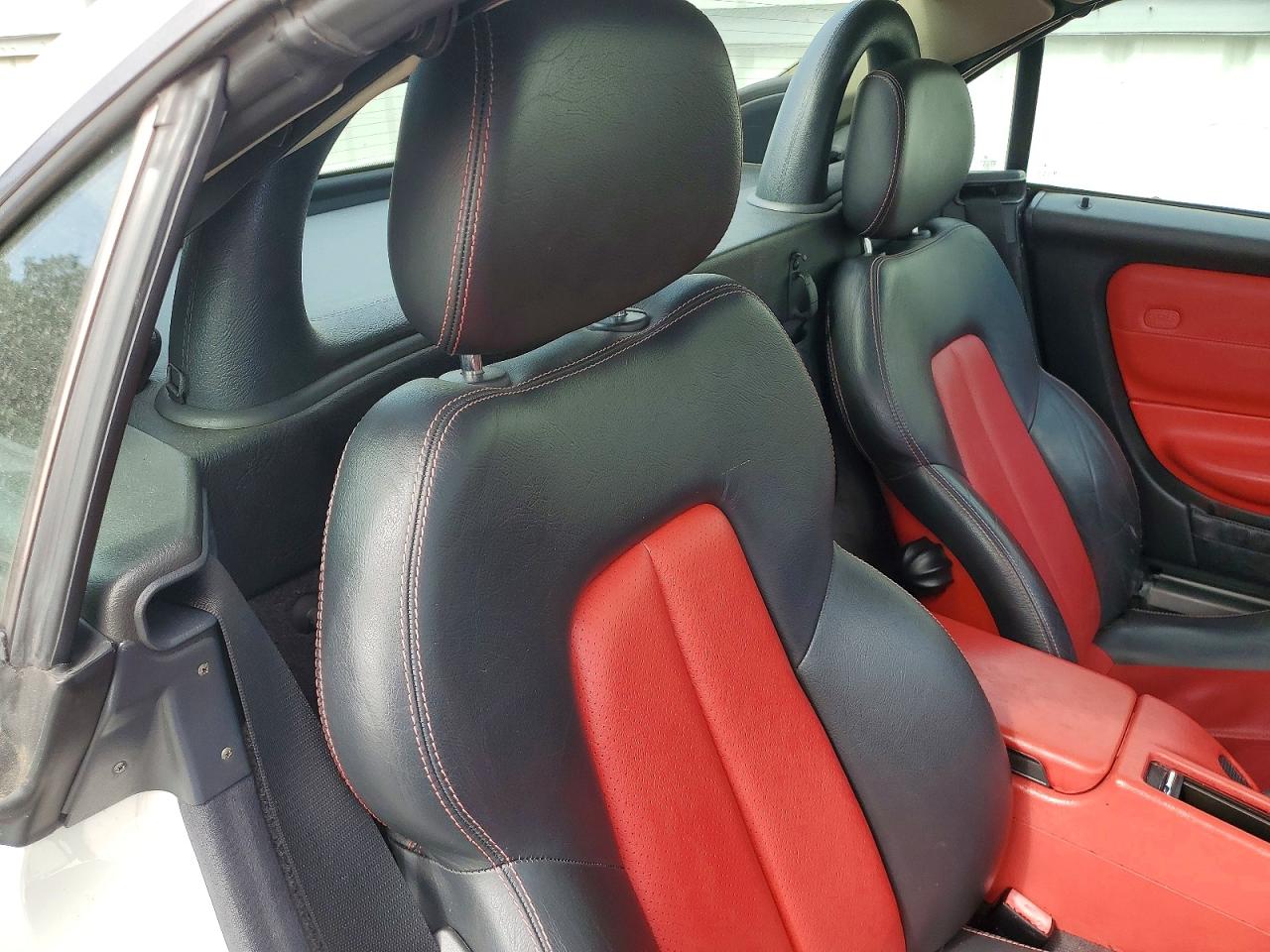 1998 Mercedes-benz Slk 230 Kompressor Белый vin: WDBKK47F1WF056814