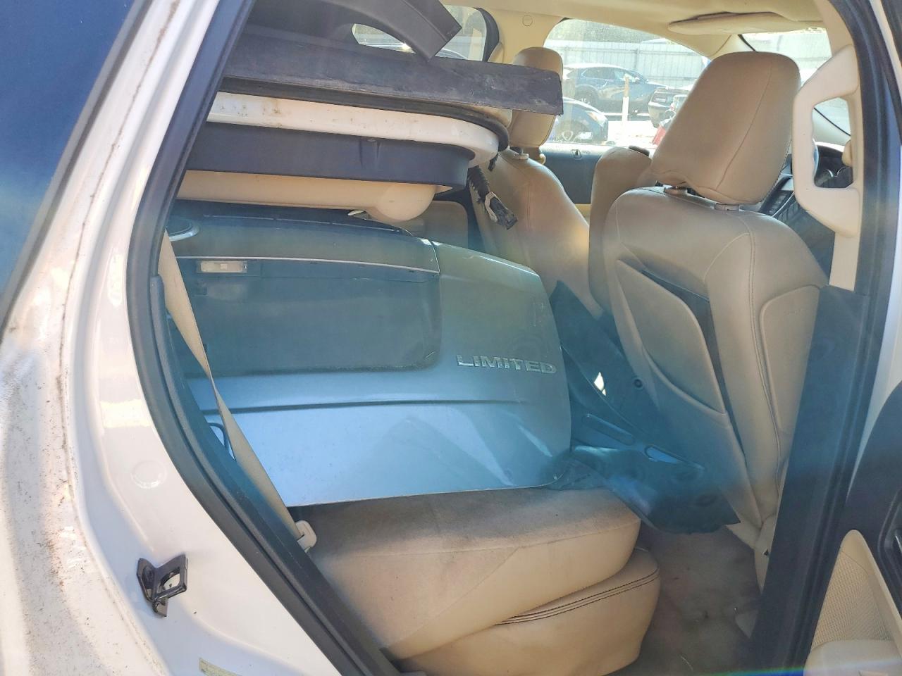 2010 Ford Edge Sel White vin: 2FMDK3JC7ABA12700