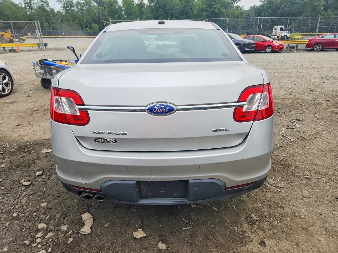 2012 Ford Taurus Sel Silver vin: 1FAHP2EW2CG129463