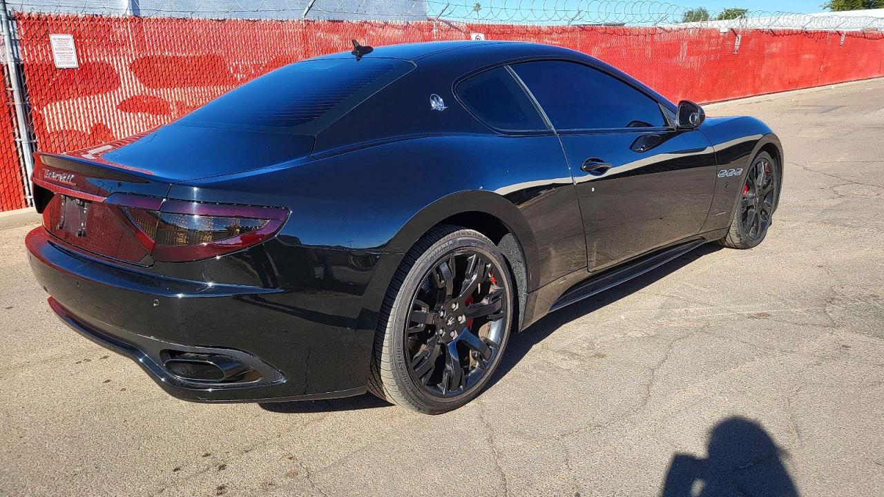 2013 Maserati Granturismo S Black vin: ZAM45VLA2D0071464